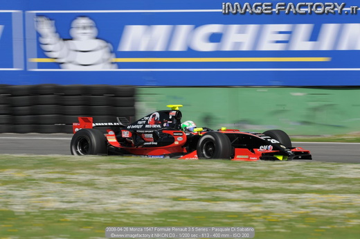 2008-04-26 Monza 1547 Formule Renault 3.5 Series - Pasquale Di Sabatino